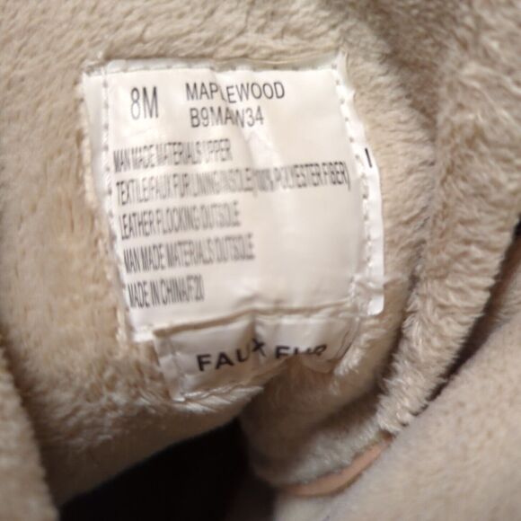 JBU by Jambu Maplewood Duck Boots Womens 8 Brown Waterproof Lace Up Rain Snow - Picture 7 of 7